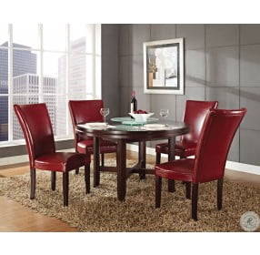 Hartford Red Parsons Chair Set Of 2