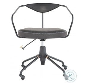 Akron Storm Black Office Chair