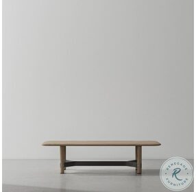 Stilt Beige 47" Rectangular Coffee Table