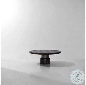 Torus Burned And Black 32" Occasional Table Set