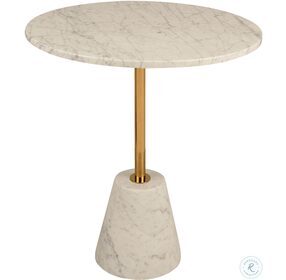 Bianca White Side Table