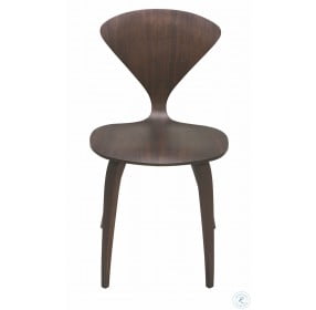 Satine Dark Walnut Wood Dining Chair