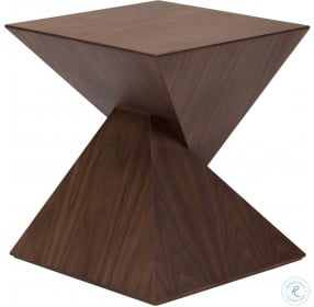 Giza American Walnut Wood Side Table