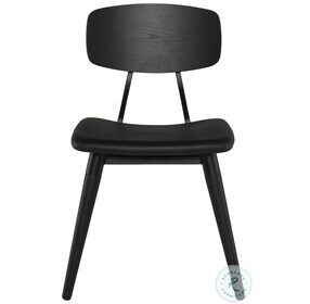 Scholar Onyx And Black Dining Chair