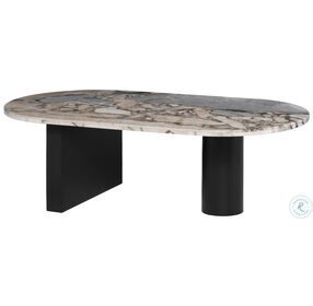 Stories Luna And Black Occasional Table Set