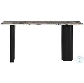 Stories Luna And Black Console Table