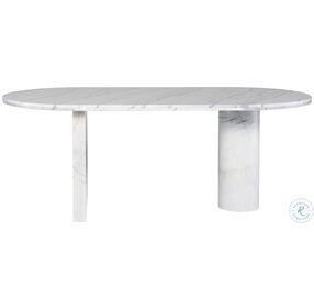 Stories White 80" Dining Table