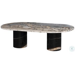 Ande Luna And Noir Occasional Table Set