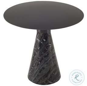 Iris Graphite And Black 19" Side Table