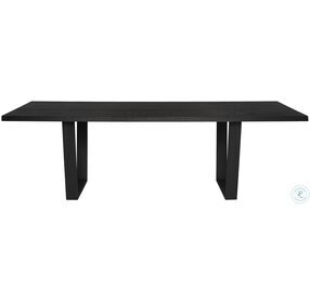 Versailles Onyx And Black 78" Dining Table