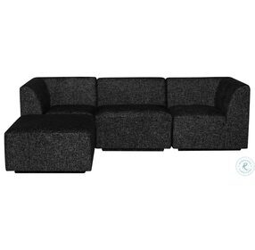 Lilou Salt And Pepper 4 Piece Sectional