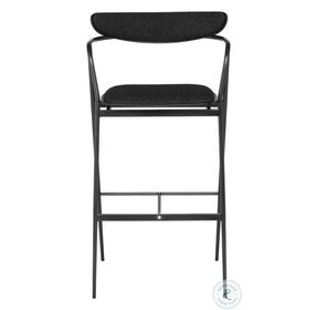 Gianni Activated Charcoal Bar Stool