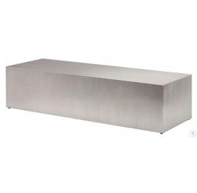 Athens Stainless Metal Coffee Table