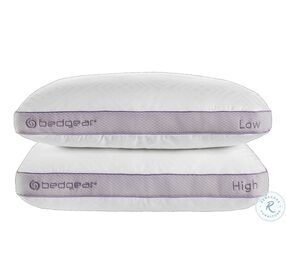 Bedgear White Personal Performance Low Pillow