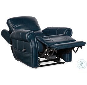 Eisley Sorrento Night Seas Leather Lift Power Recliner With Power Headrest And Lumbar