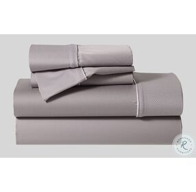 Hyper-Cotton Grey Split California King Bedding Set