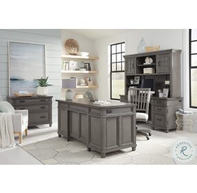 Caraway Aged Slate Lateral File Cabinet