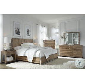 Paxton Fawn King Panel Bed