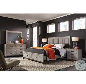 Hyde Park Gray Paint Dresser with Mirror