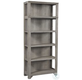 Reeds Farm Weathered Grey Open Bookcase