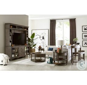 Blakely Sable Brown 95" TV Console with Hutch