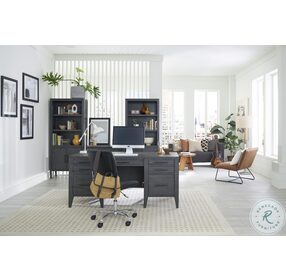 Preston Urbane Grey 66" Executive Desk
