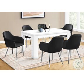 1191 Black Dining Chair Set Of 2