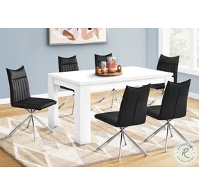 1213 Black Dining Chair Set Of 2
