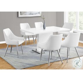 1184 White Dining Chair Set Of 2