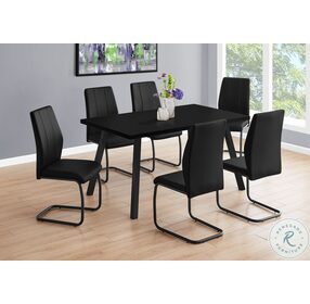 1123 Black Dining Chair Set Of 2