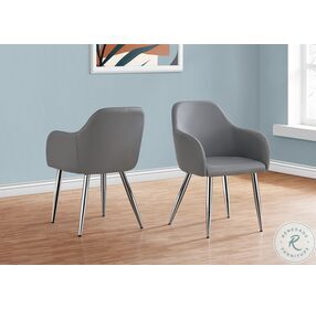 1192 Grey Dining Chair Set Of 2