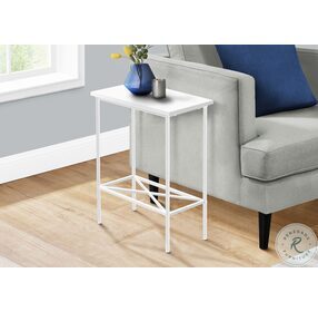 2079 White 24" Accent Table