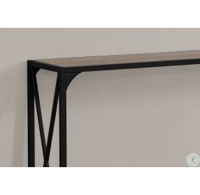 Dark Taupe 48" Console Table