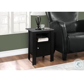 2134 Black And Grey Accent Table