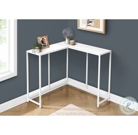 2160 White 36" Console Table