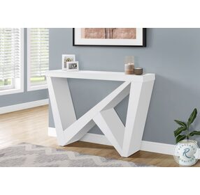 2429 White 48" Console Table