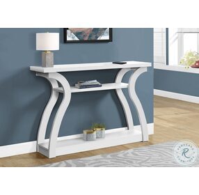 2438 White Accent Table