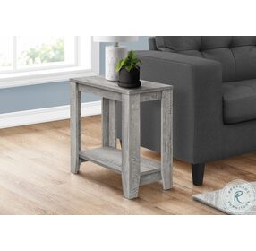 3380 Industrial Gray 28" Accent Table