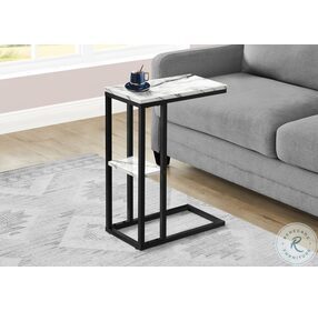 3675 White Accent Table