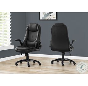 7277 Black Adjustable Office Chair