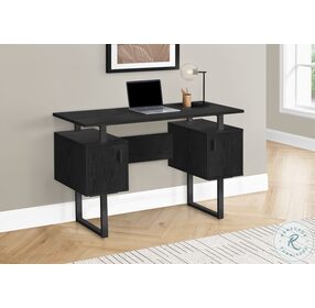 7606 Warm Black Oak 48" Computer Desk