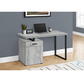7763 Grey Computer Desk