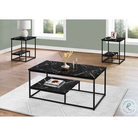 7964P Black Occasional Table Set