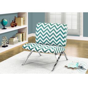 8136 Teal Accent Chair