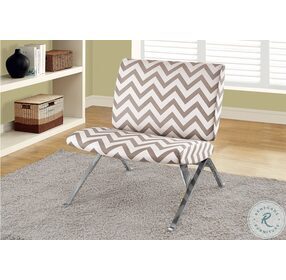 8137 Dark Taupe Accent Chair