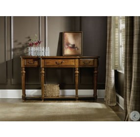 Tynecastle Brown Console Table