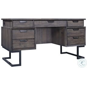 Harper Point Fossil 66" Executive Home Office Set