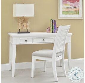 Savannah White Desk Chair