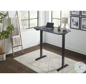 Electric Black Adjustable Height Sit Stand Desk