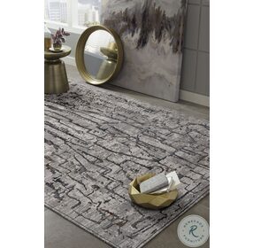 Inspire Grey Expressions Extra Large Rug